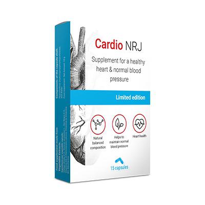 Koupit CARDIO NRJ (15 CAP) od výrobce. Nízká cena. Rychlé doručení. 100% přírodní. Bioaktivní preparát na bázi vysoce účinných přírodních surovin.